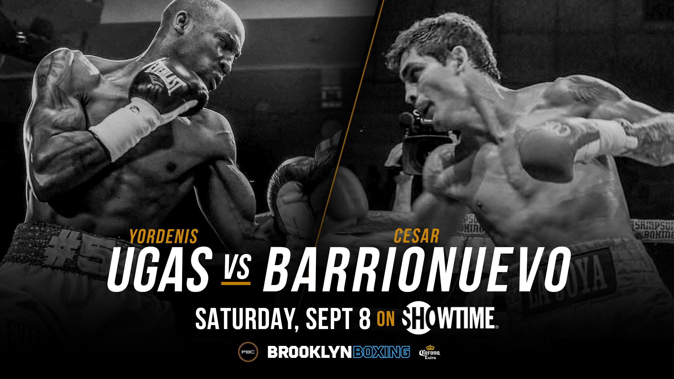 Yordenis Ugas vs Cesar Barrionuevo in 147-lb eliminator Sept. 8